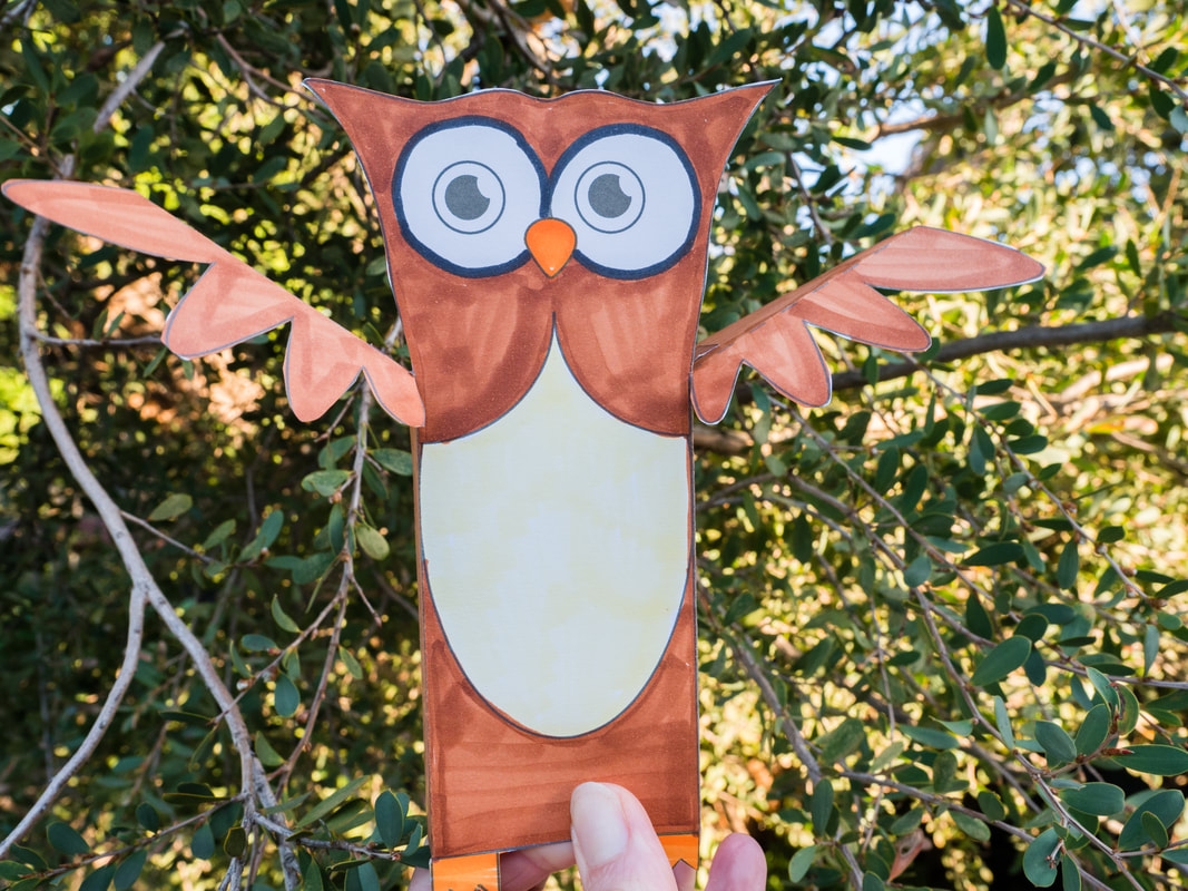 Free Owl Printable Template