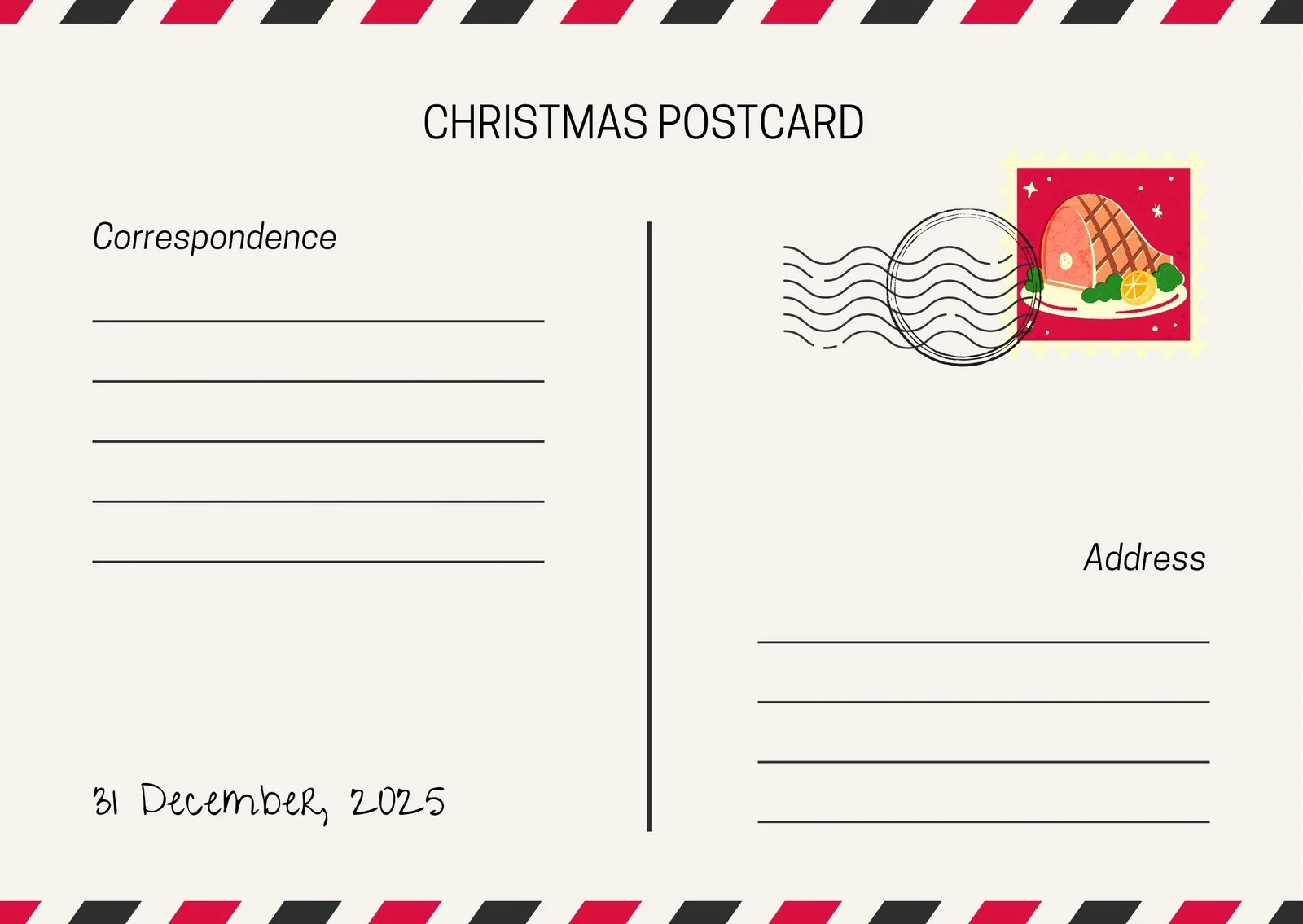 page free printable customizable sales christmas