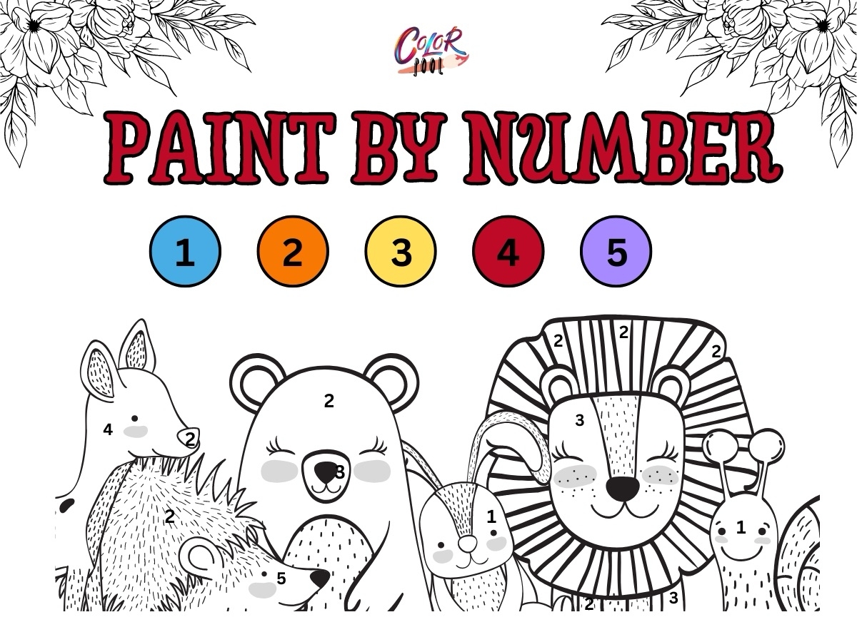 Paint By Numbers Free Pdf Printables 