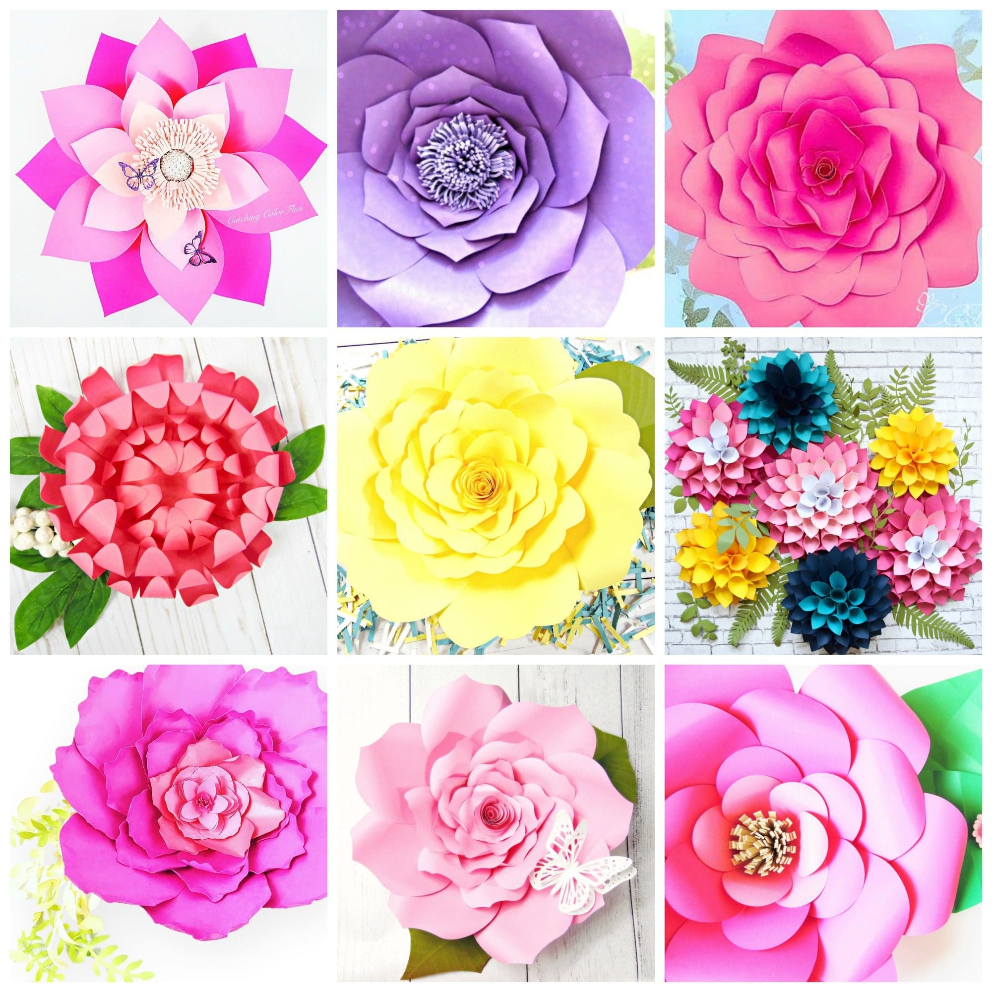 Free Printable Flower Templates