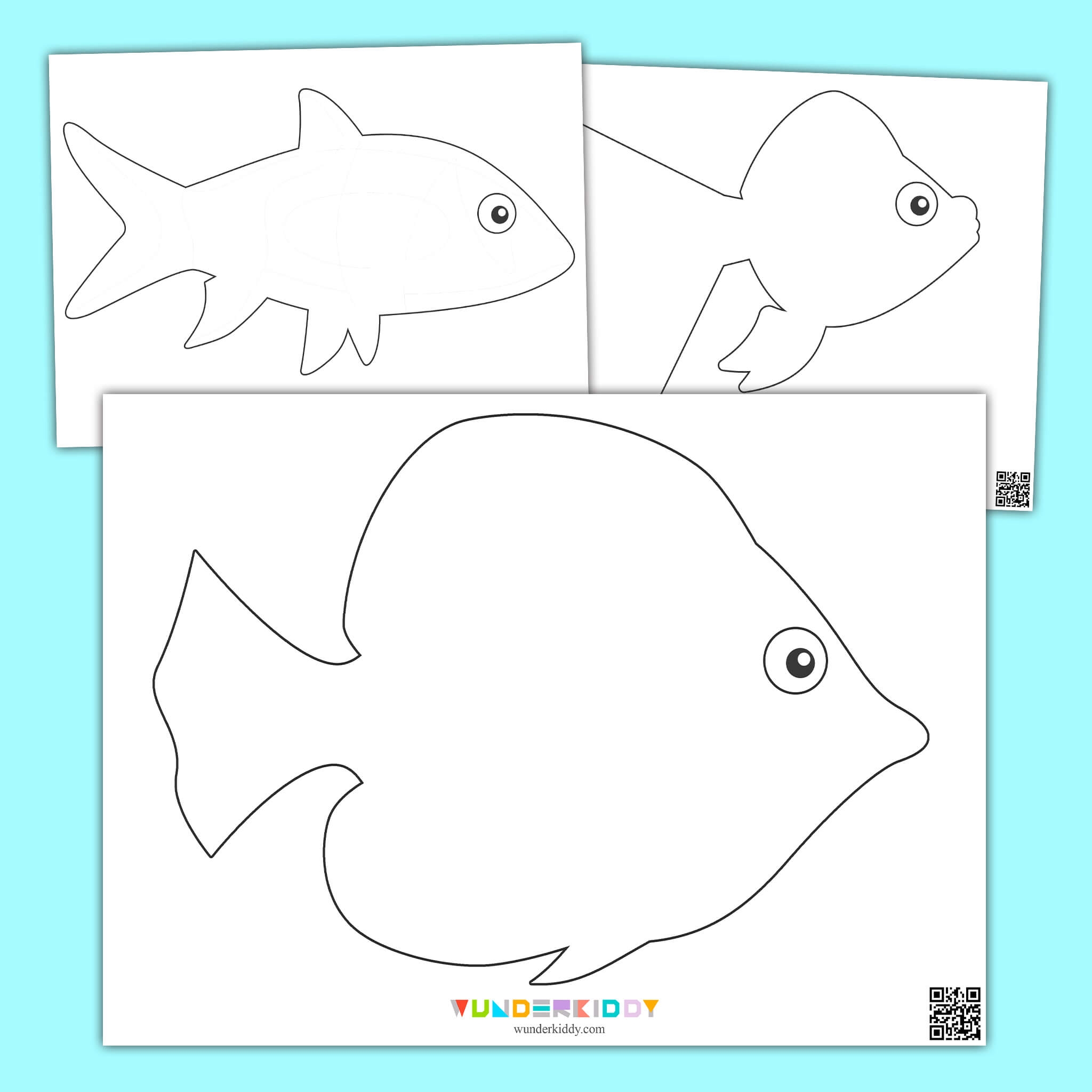 Printable Fish Template Free