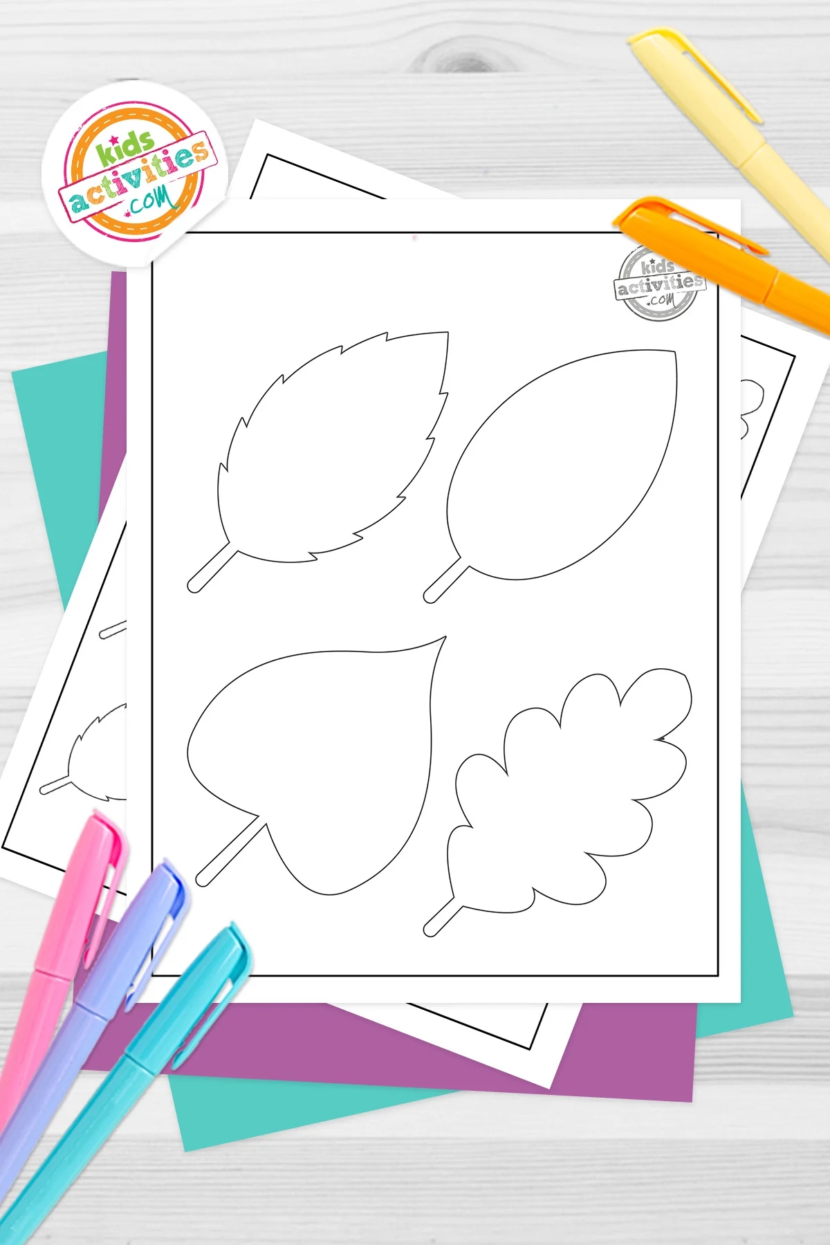 Leaf Templates Free Printables