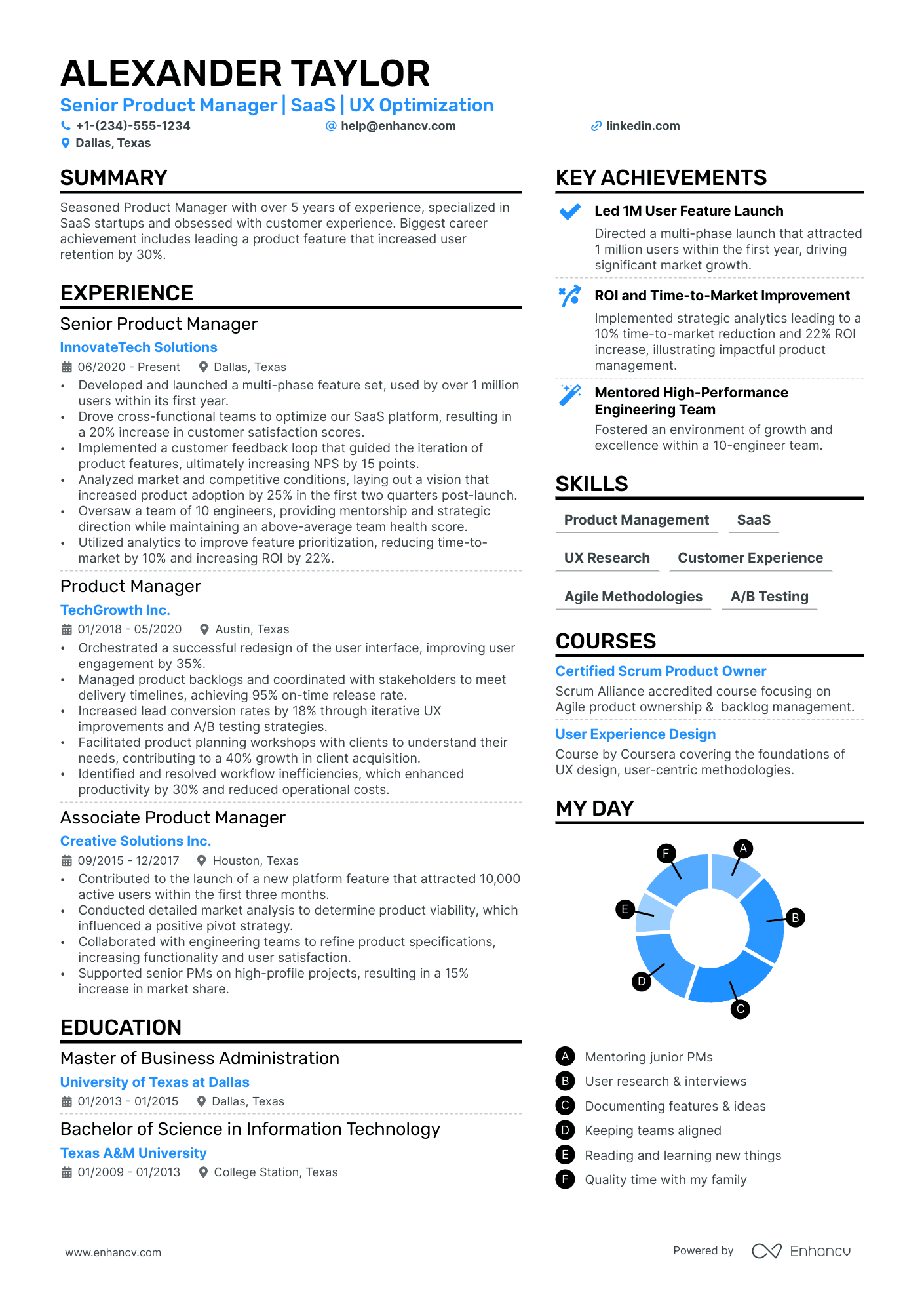 Free And Printable Resume Templates