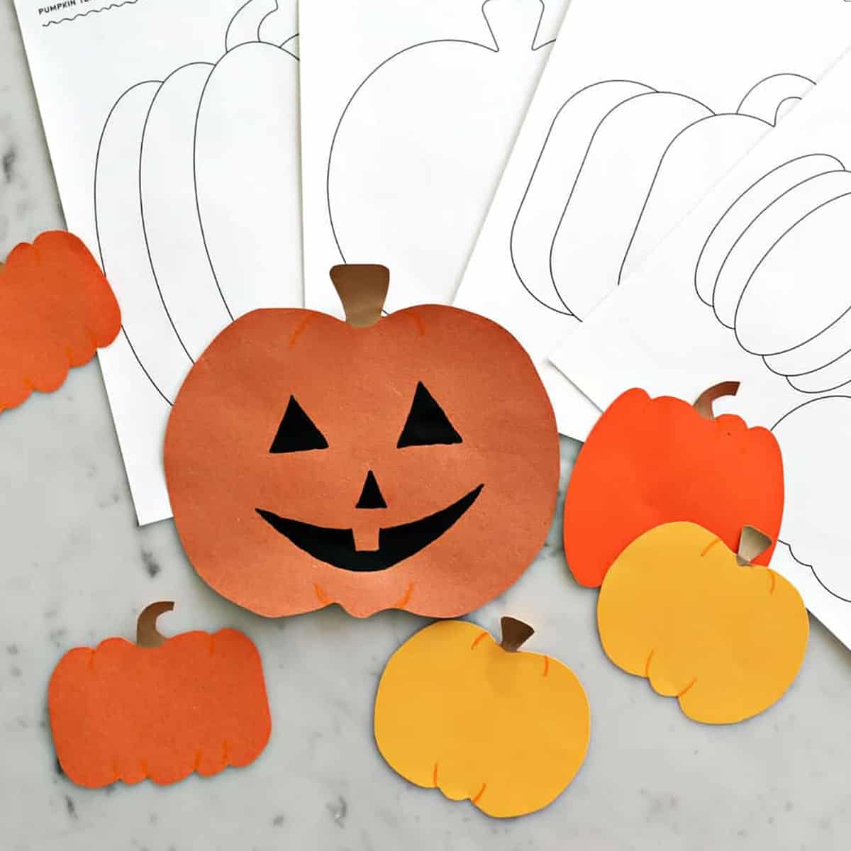 Pumpkin Template Free Printable