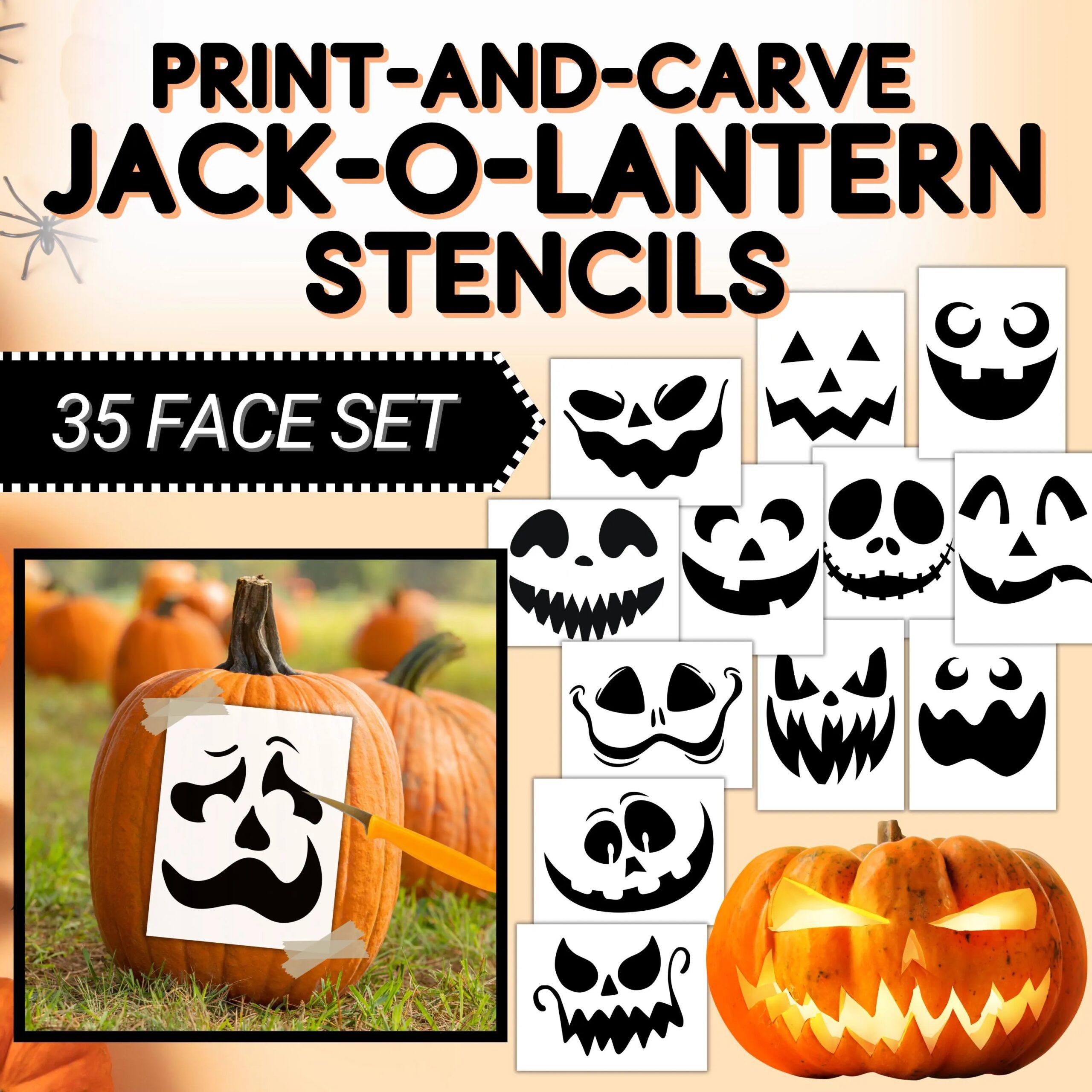 Easy Free Printable Pumpkin Templates