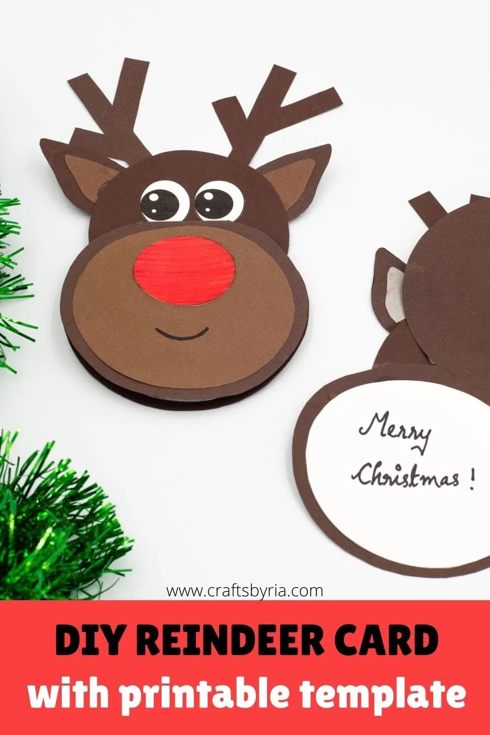 Free Printable Reindeer Templates
