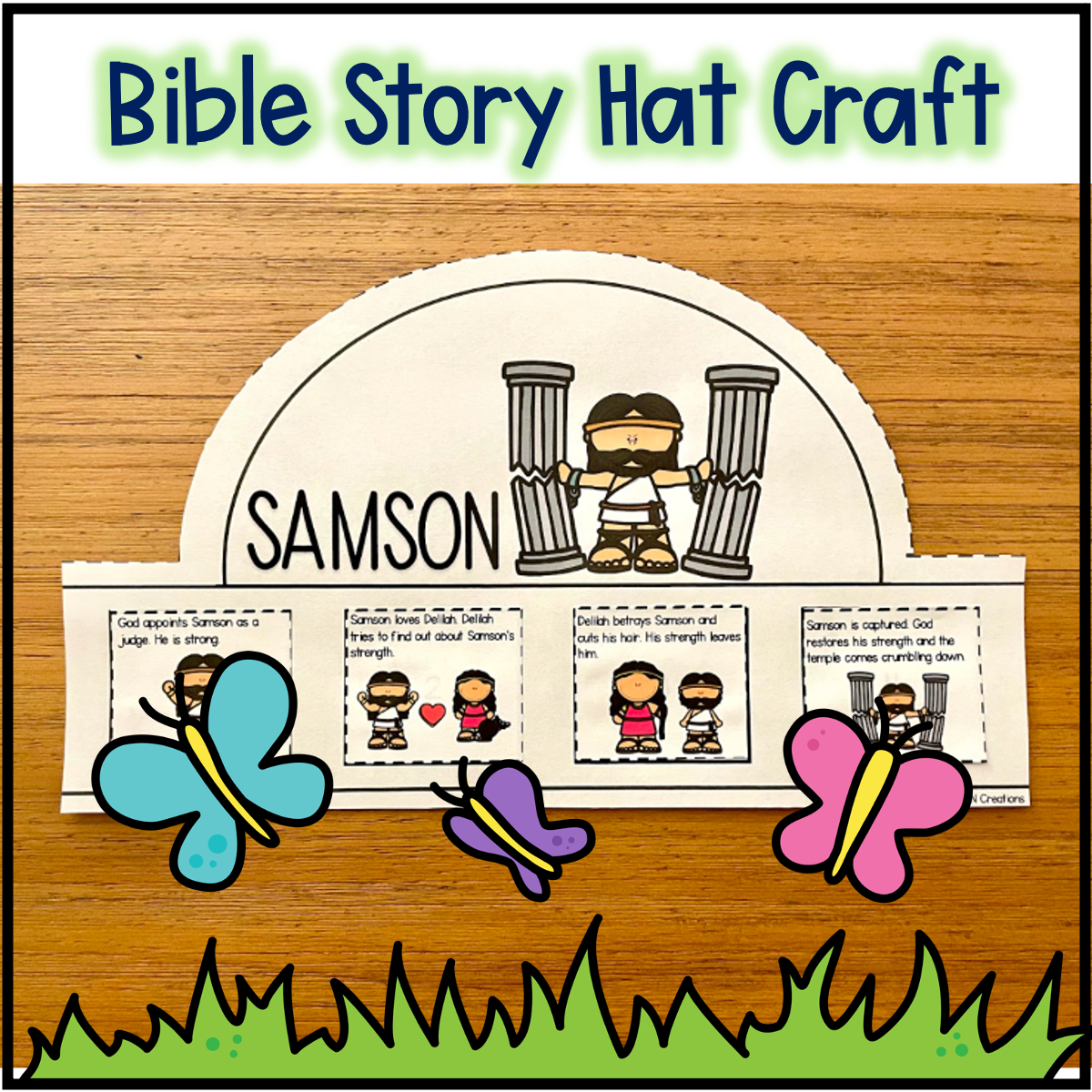 Free Printable Samson Craft Template