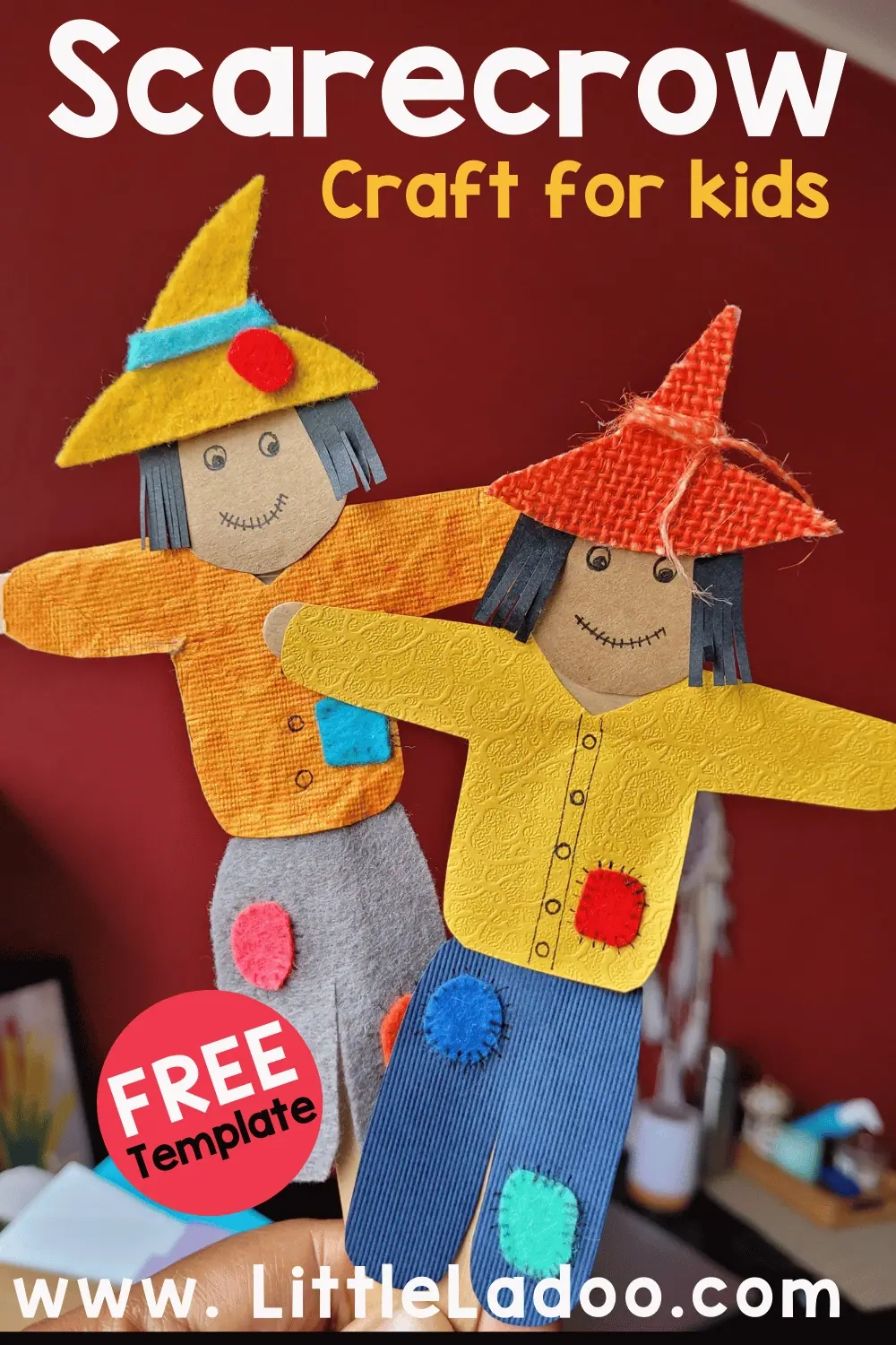 Scarecrow Template Printable Free