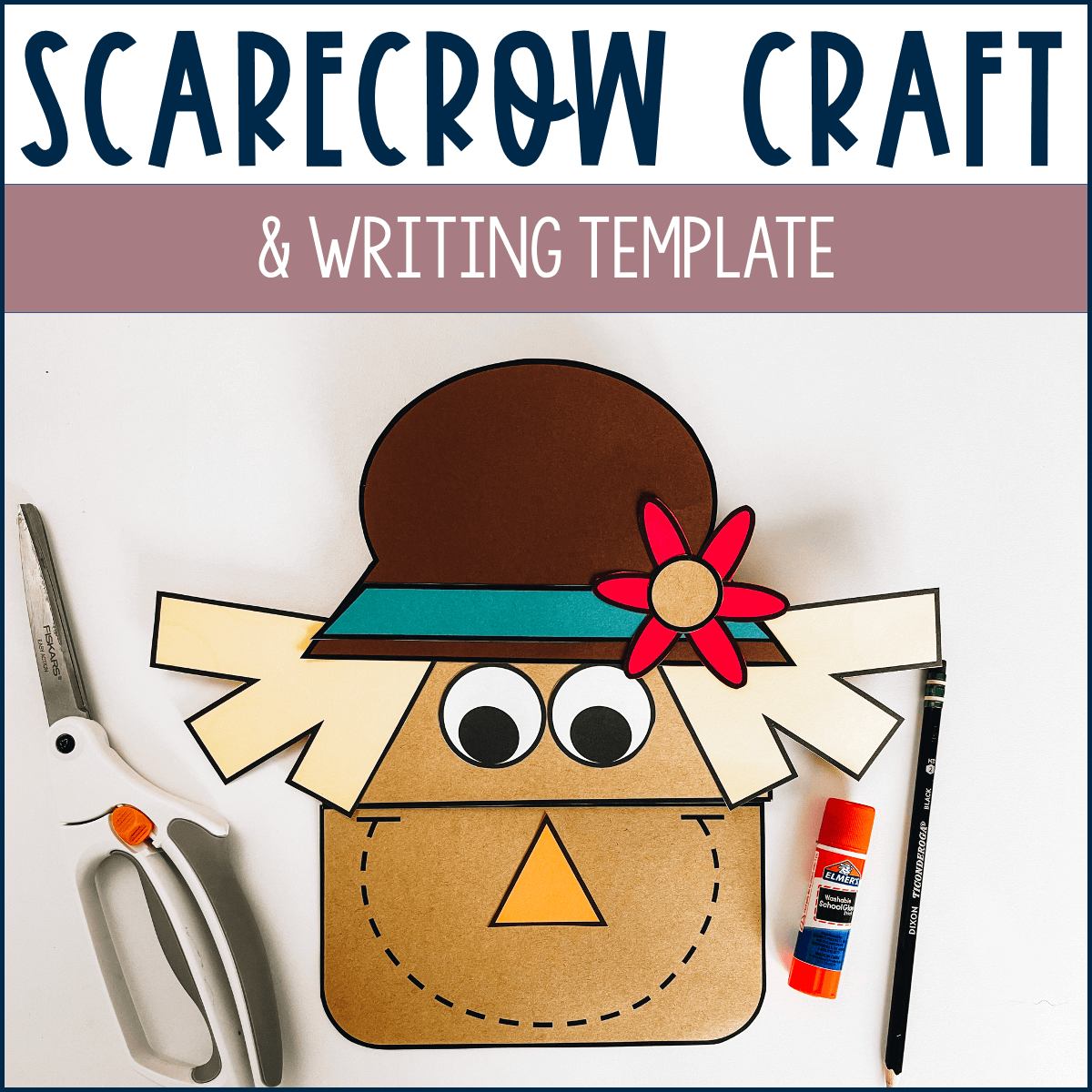 Scarecrow Craft Writing Template Stephanie Nash ATouch Of Class