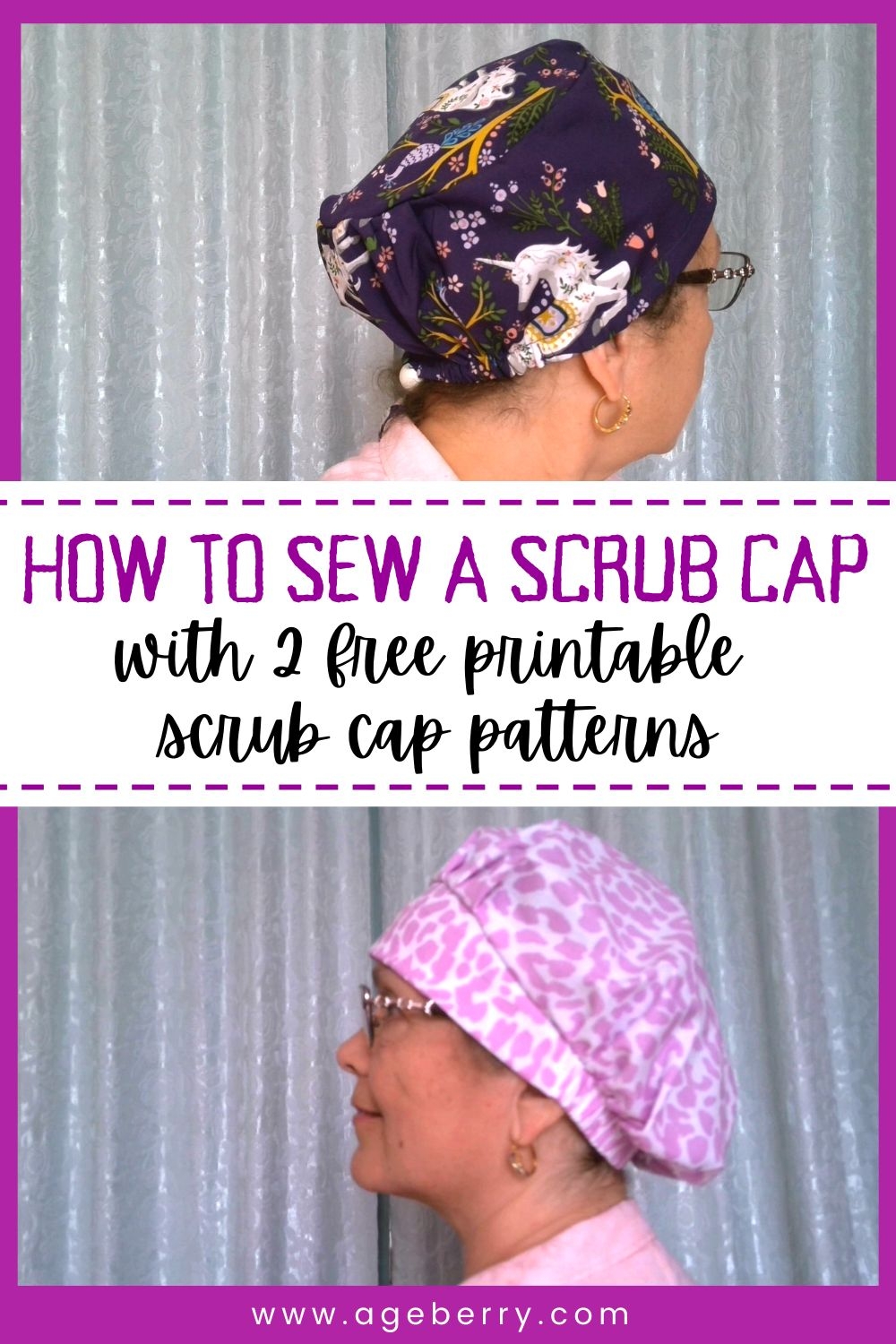 Template Free Pdf Free Printable Scrub Hat Patterns