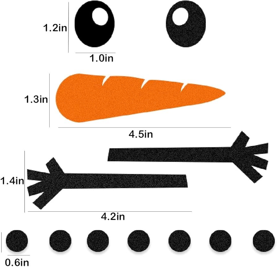 Snowman Cake Topper Snowman Eyes Nose Cake Set Cake Decorations For Snowman Themed Birthday Party Amazon ca Grocery U0026 Gourmet Food