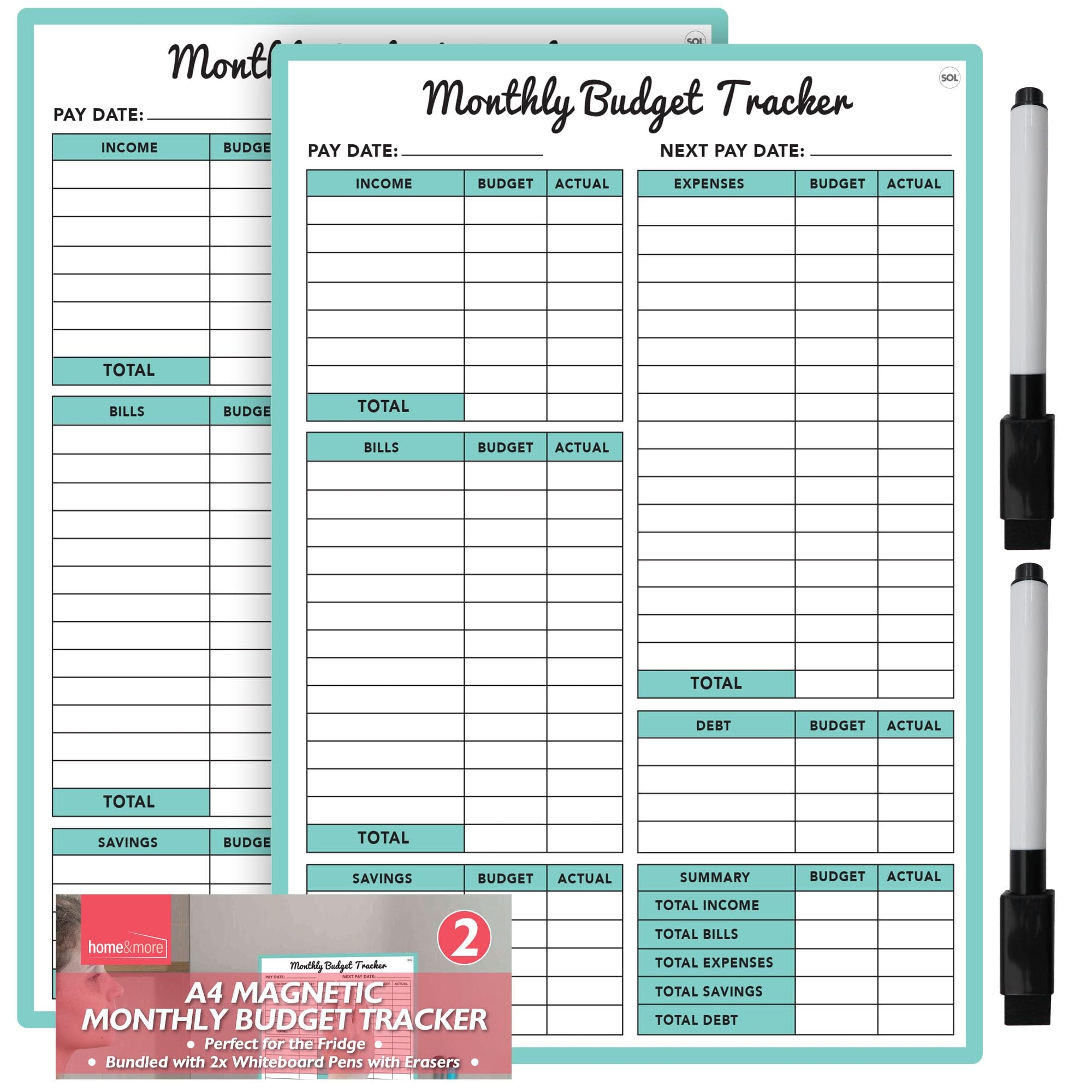 Household Budget Template Free Printable