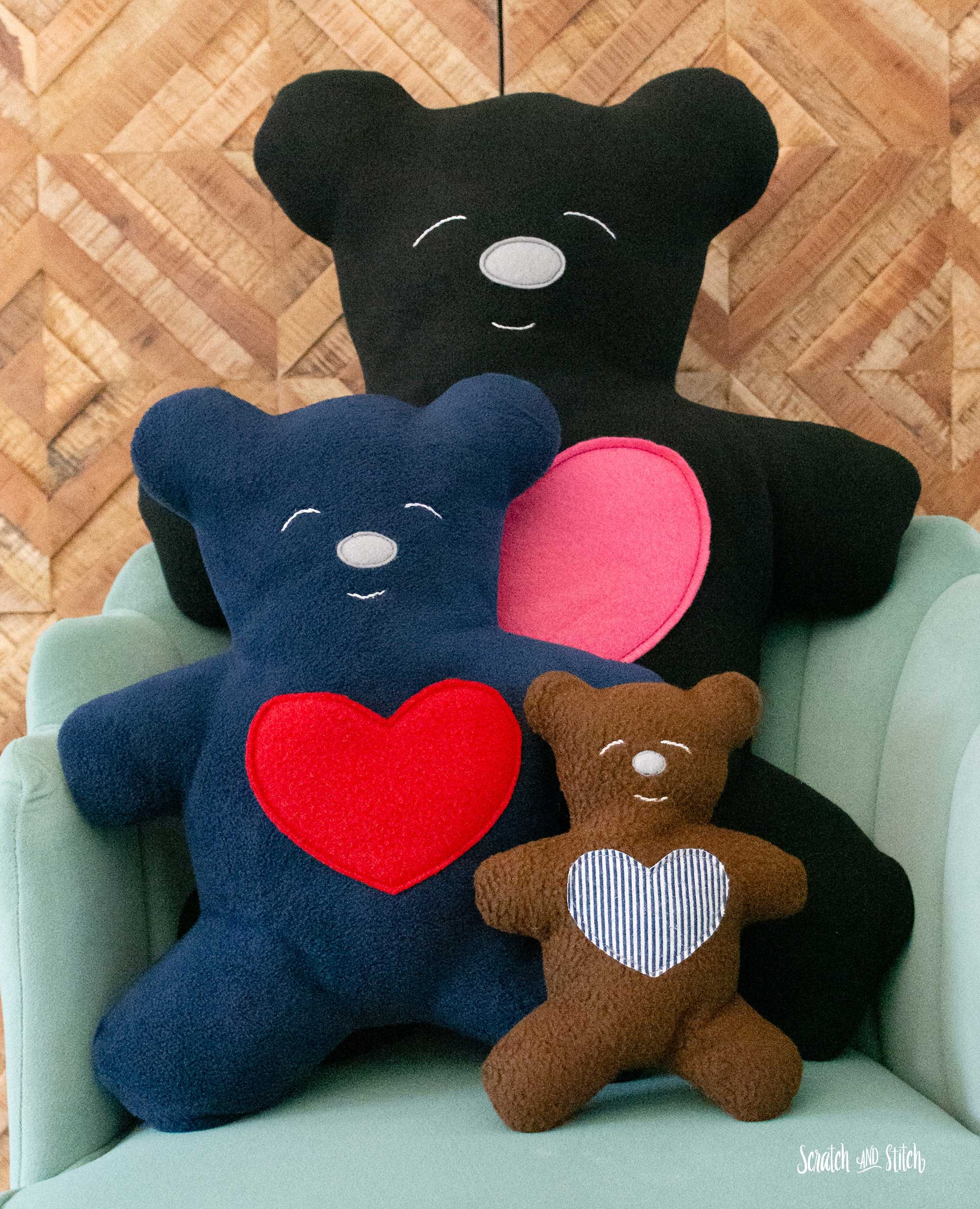 Template Free Printable Easy Teddy Bear Pattern