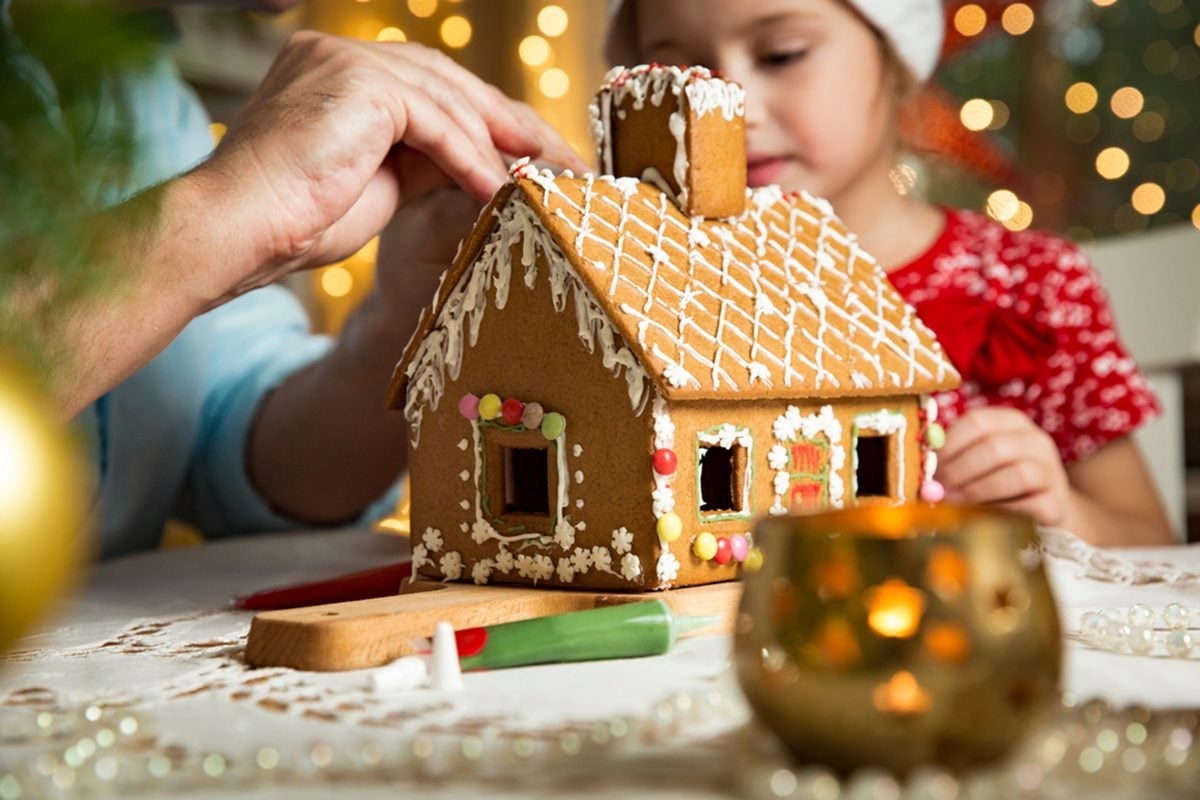 The Best Gingerbread House Template