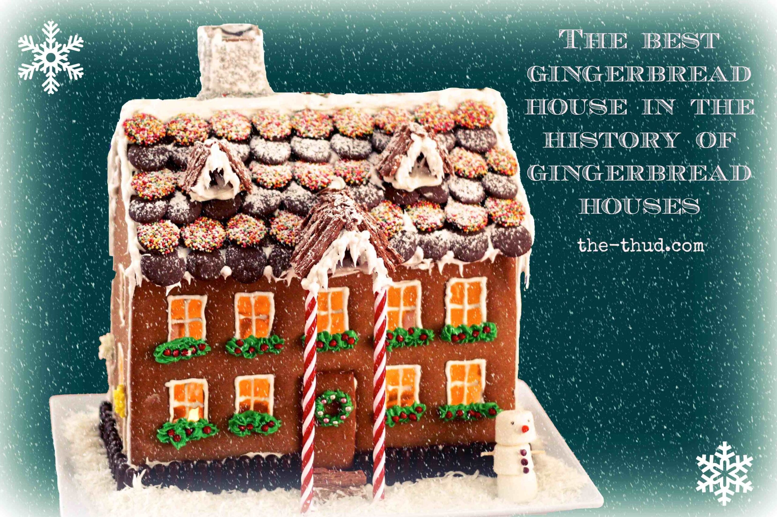 Free Printable Gingerbread House Template Pdf