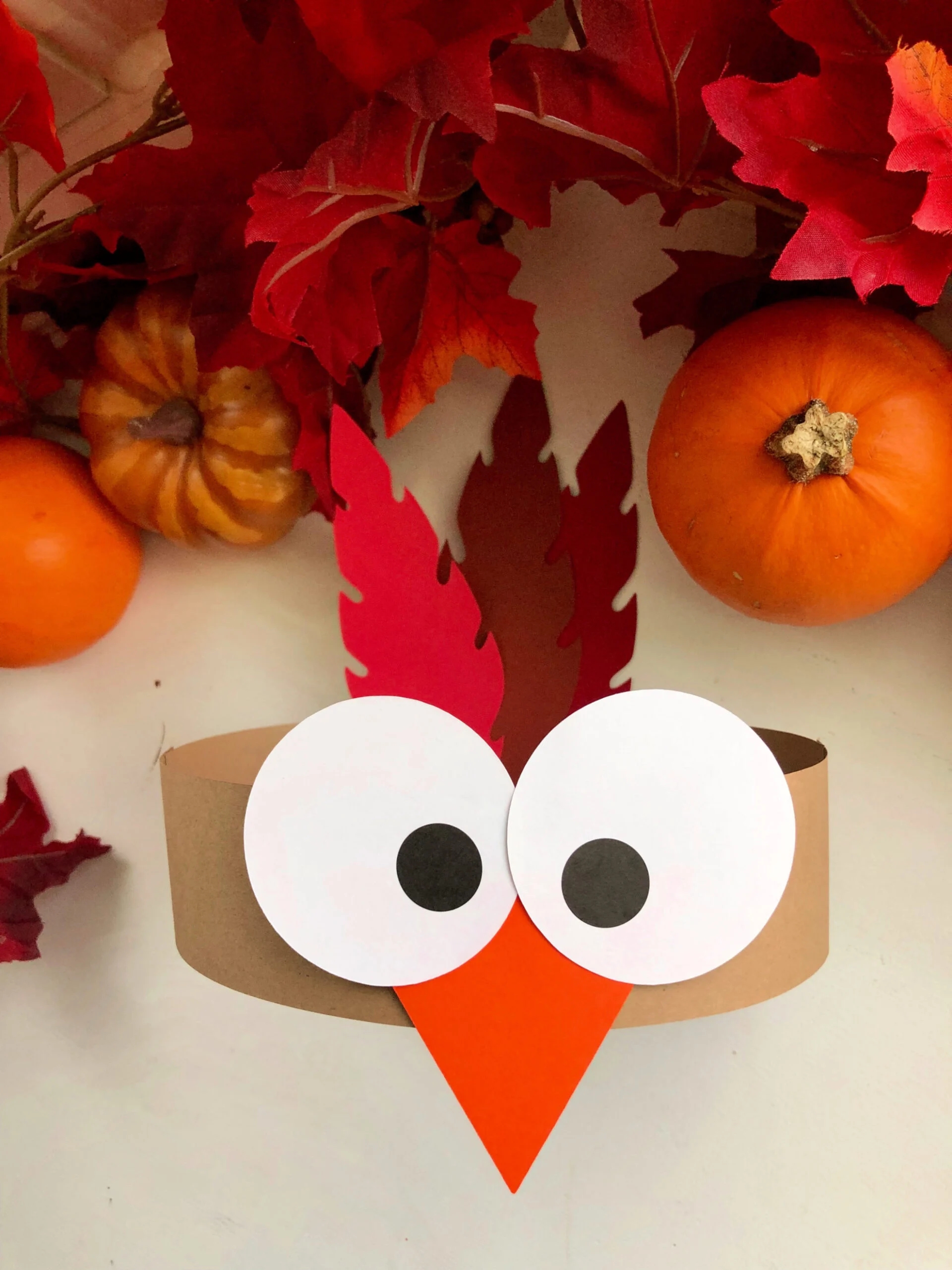 Turkey Paper Headbands Sew Woodsy
