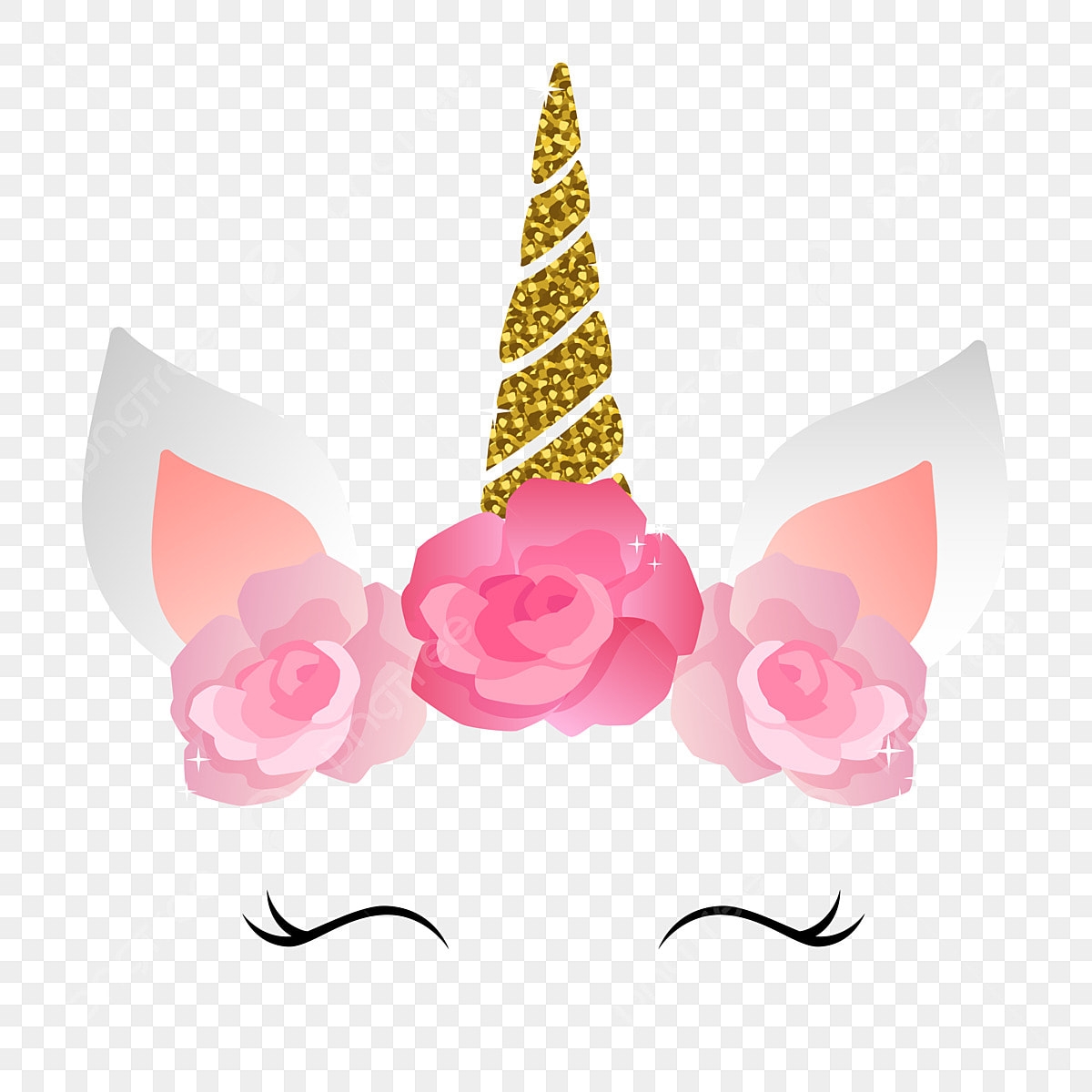 Free Printable Unicorn Horn And Ears Template