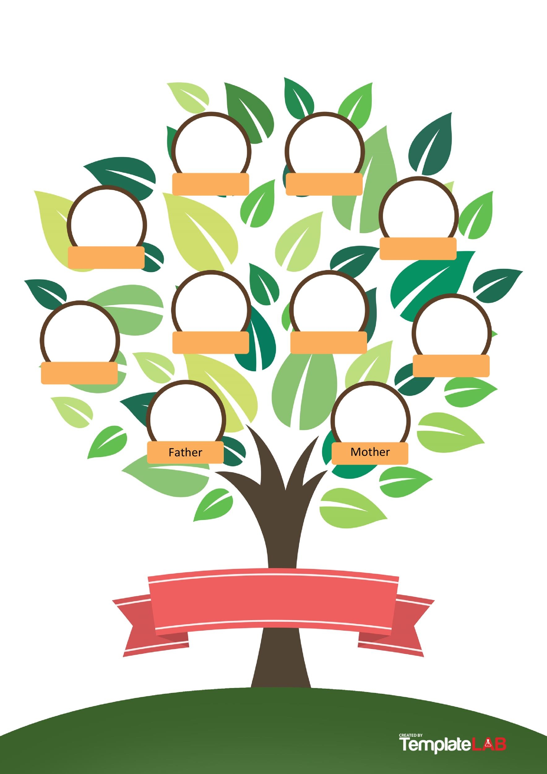 41 free family tree templates word excel pdf powerpoint