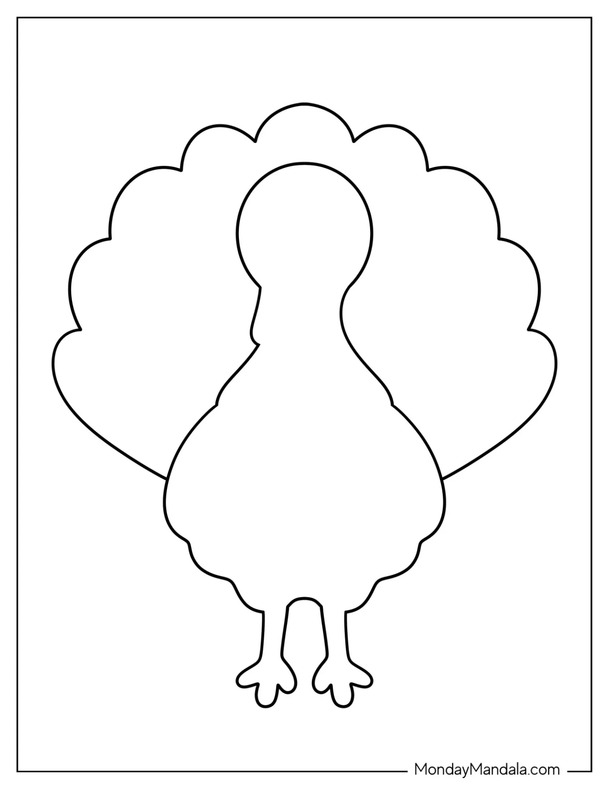 62 turkey templates free pdf printables