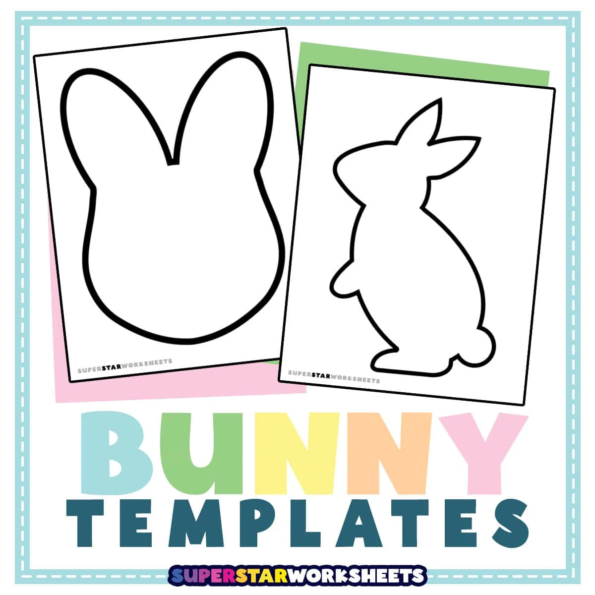 Free Bunny Template Free Printable Pdf