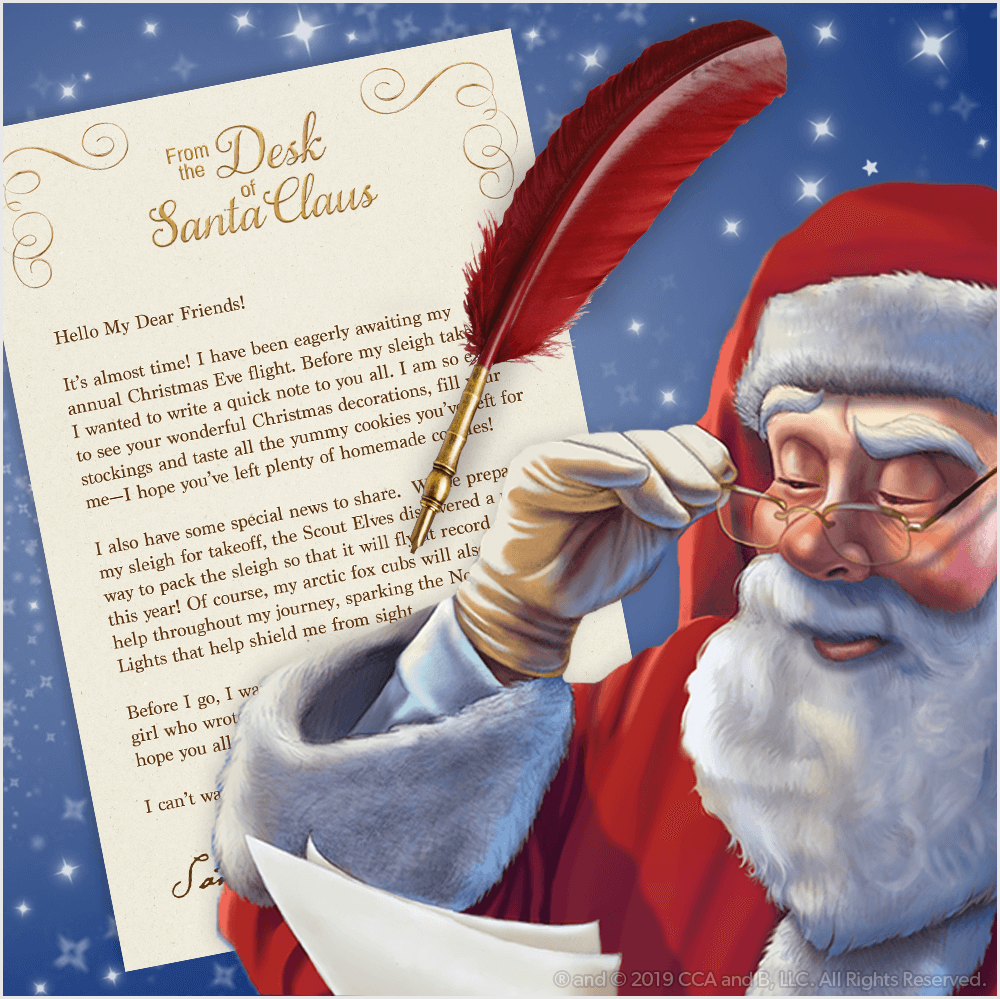 Free Santa Letter Template Printable
