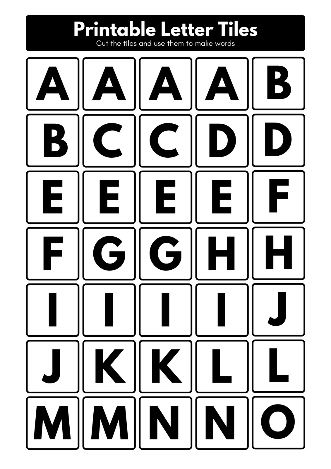 free and customizable alphabet templates canva