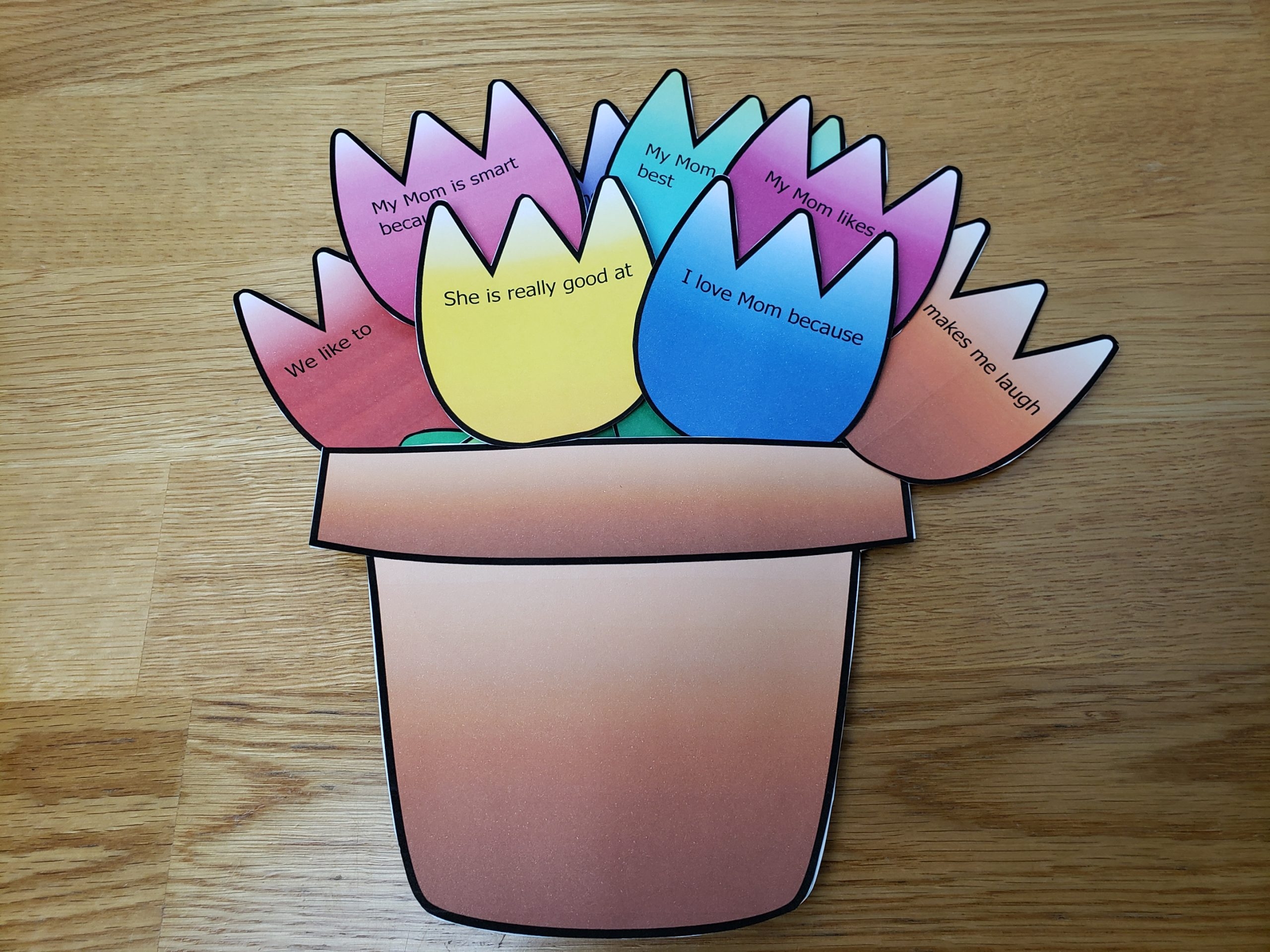 Flower Pot Template Free Printable