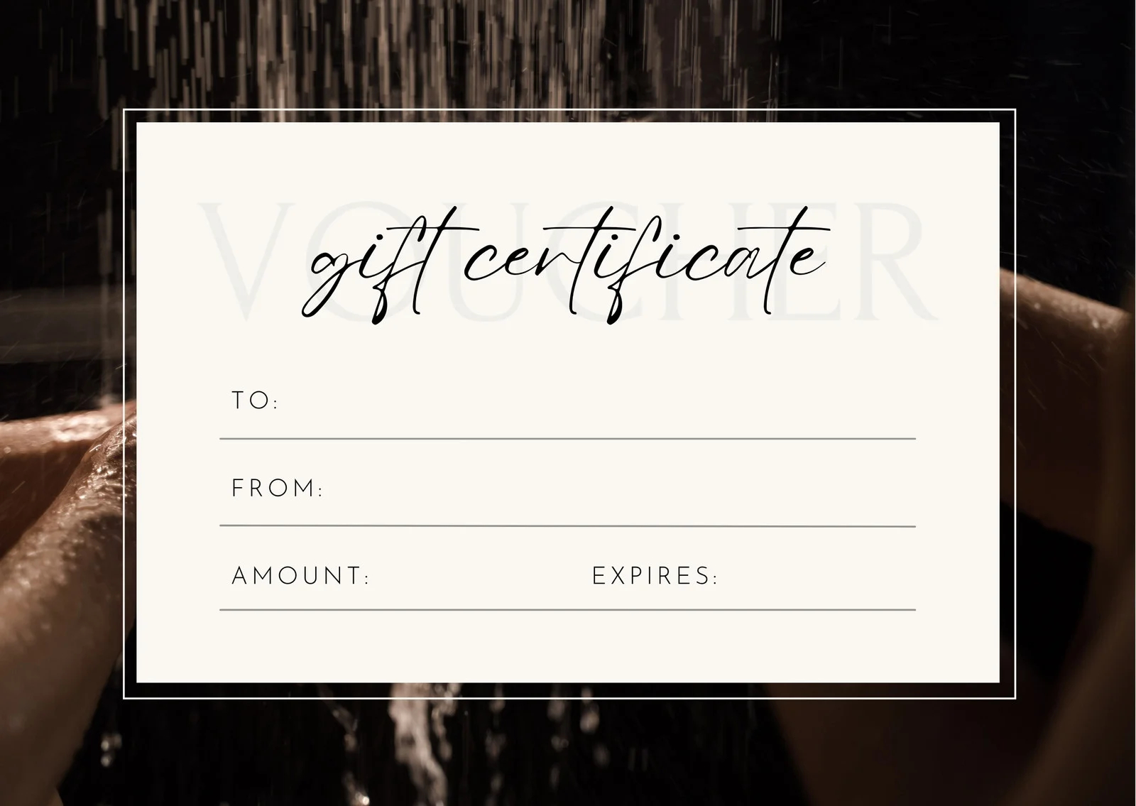 free printable gift certificate templates to customize canva