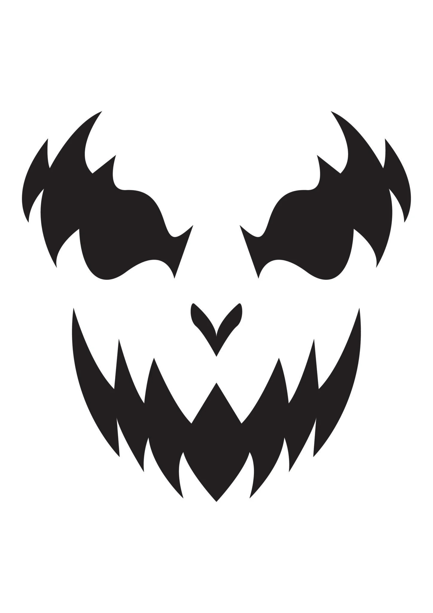 free printable pumpkin carving templates partyrama blog