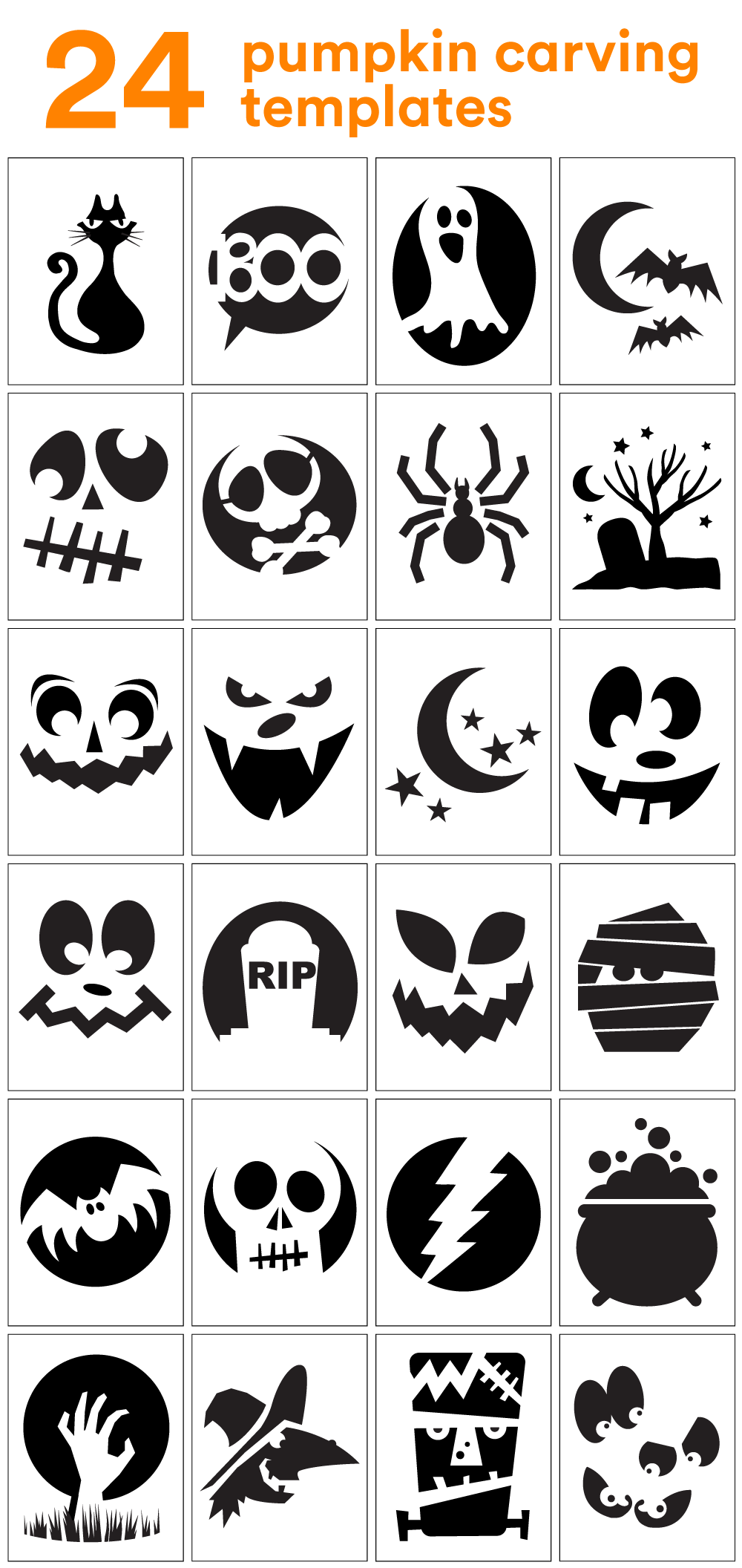 how to carve the coolest pumpkin on the block carving stencils